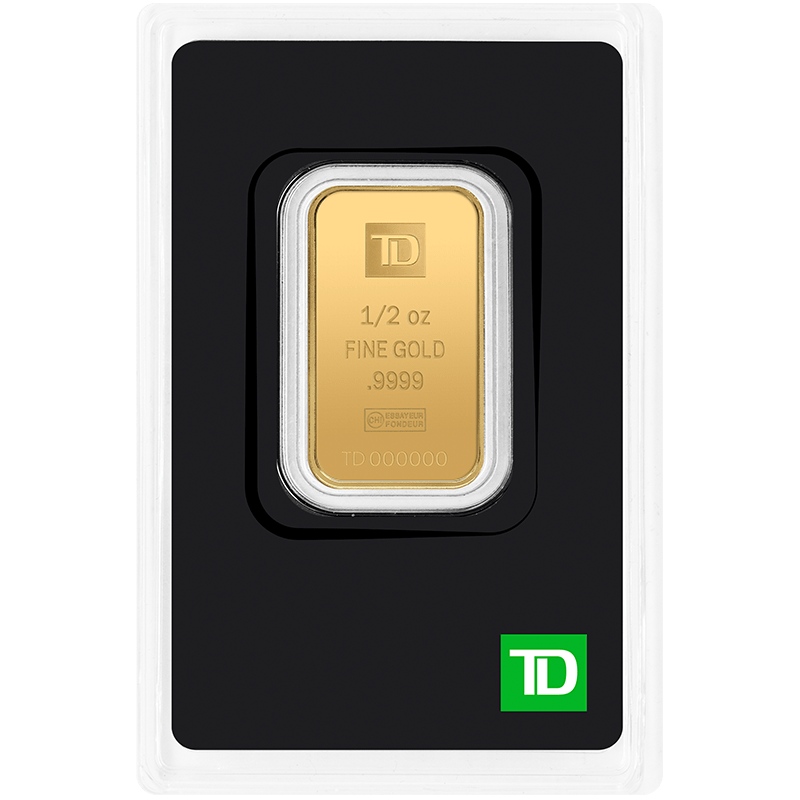 1/2 oz TD Gold Bar | TD Precious Metals